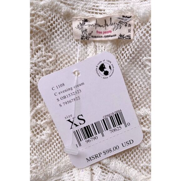 NWT Free People Still the One Bodysuit in Evening Cream, Size XS - Picture 13 of 16